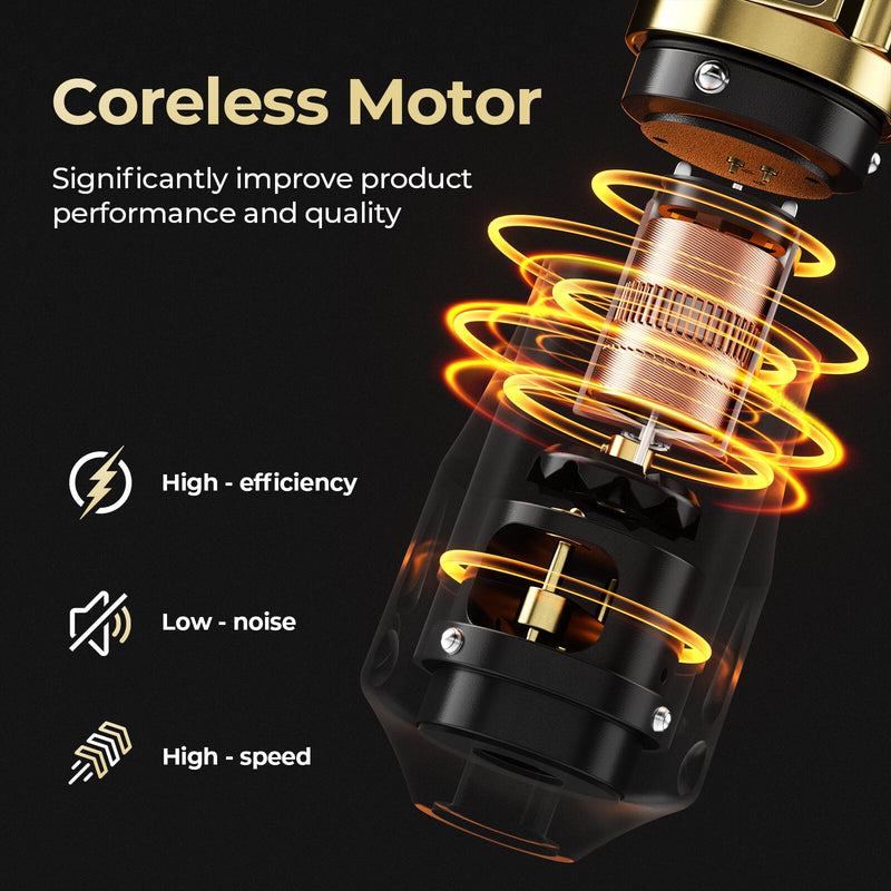 CNC Tattoo Machine Golden