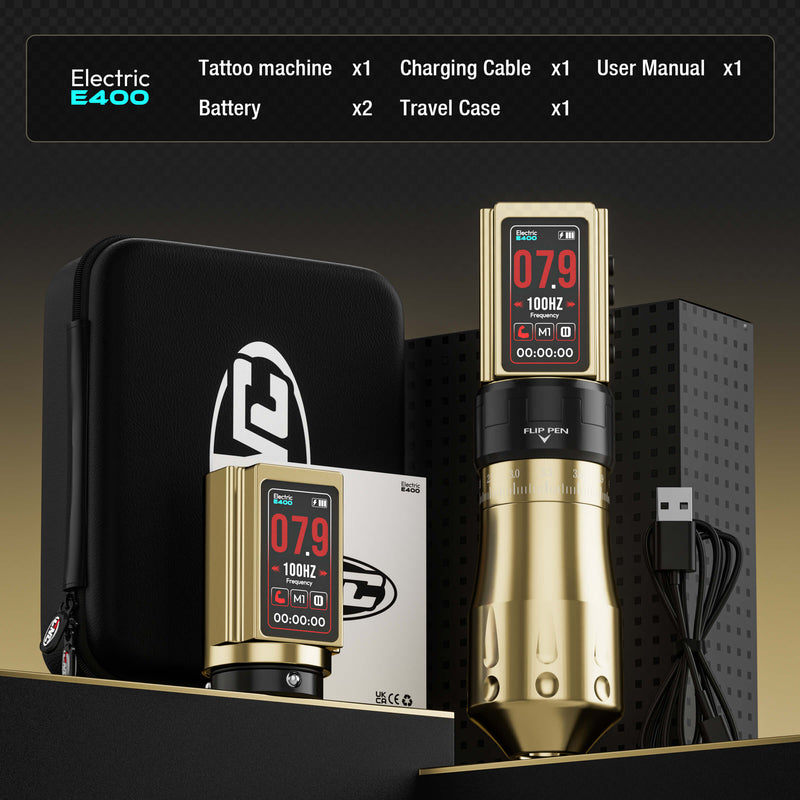 CNC Tattoo Machine Golden