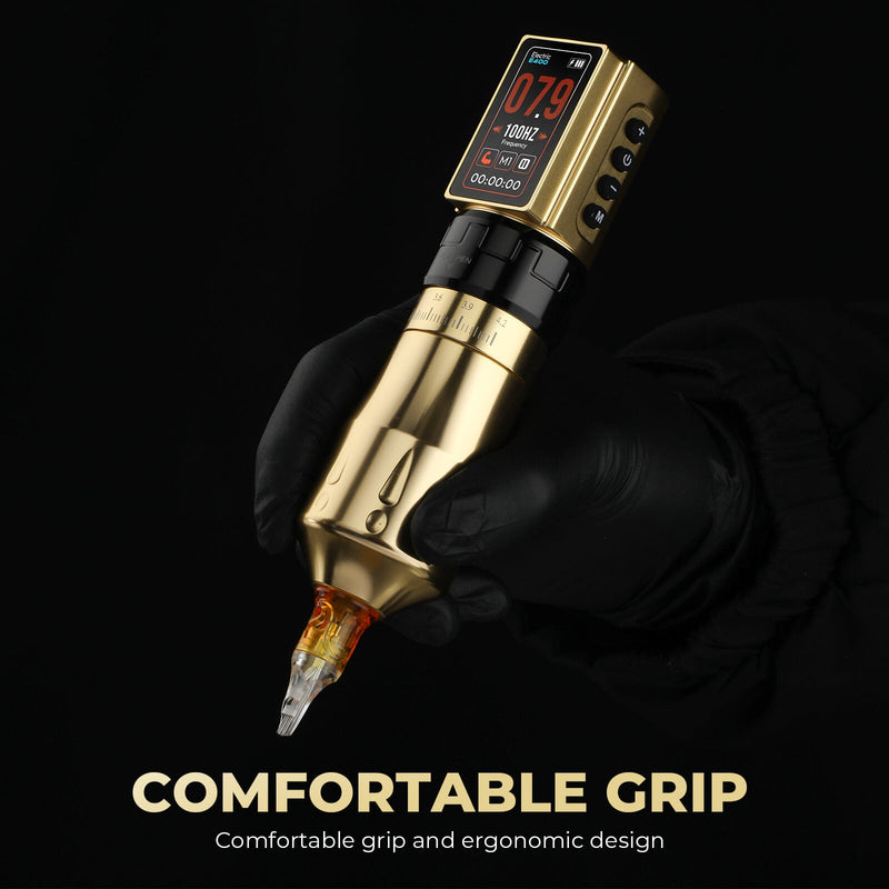 CNC Tattoo Machine Golden