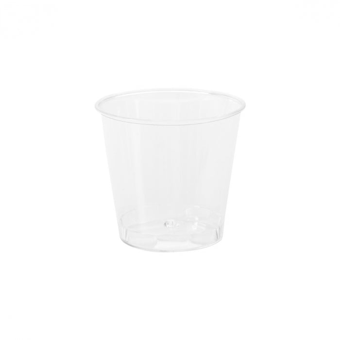 Mini Clear Plastic Rinse Cups 20ml - Pack of 100