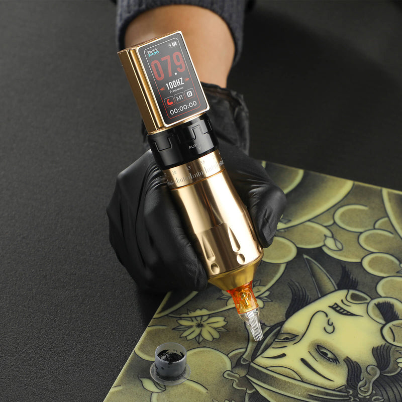 CNC Tattoo Machine Golden