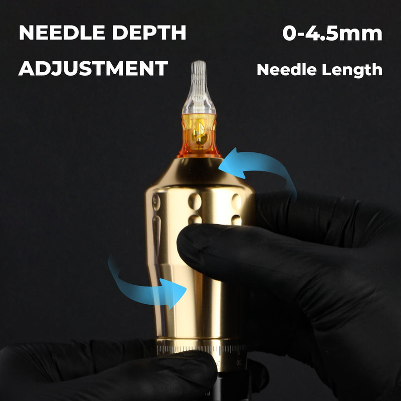 CNC Tattoo Machine Golden