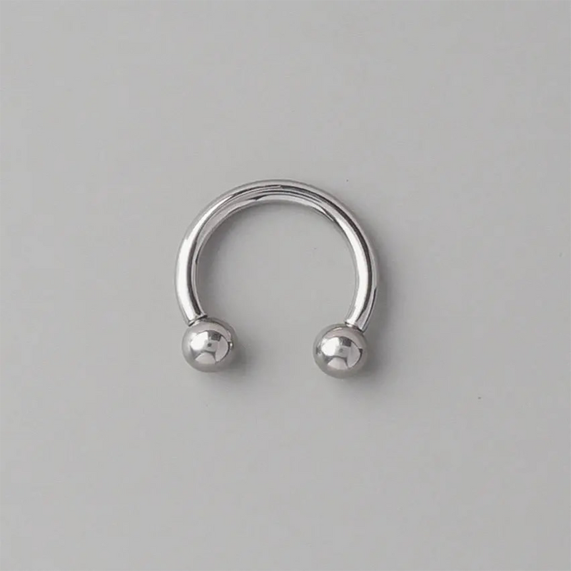 Sterile Titanium Internal Thread Circular Barbells Horseshoes (Various Sizes)