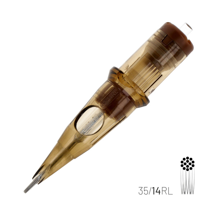 Kwadron Cartridges Round Liner - Medium Taper - (RLMT) - Box of 20