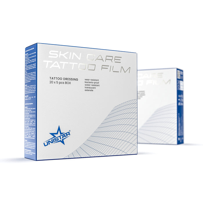 Unistar Skincare Tattoo Film 12.5cm x 12.5cm (5 Pieces)