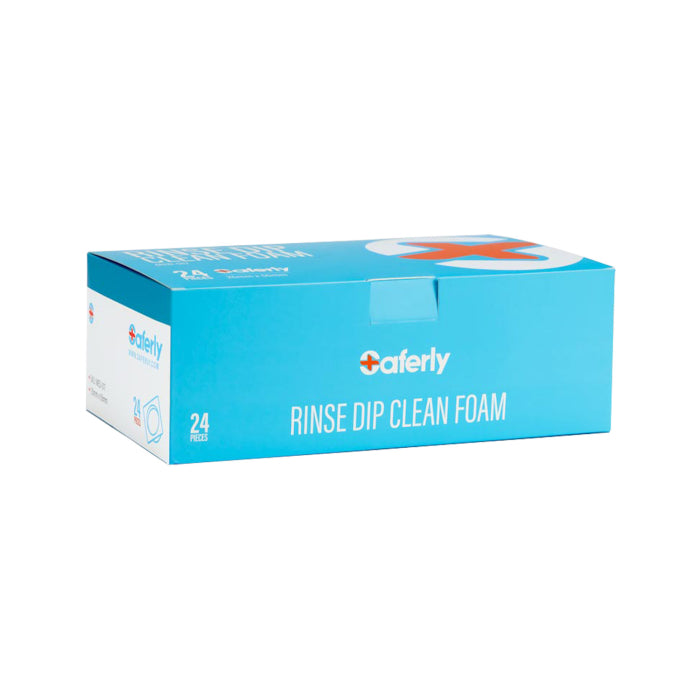 Saferly Rinse Caps with Foam - Box 24