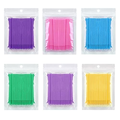 Micro Brushes Disposable Applicator 100pcs (Various Colours)