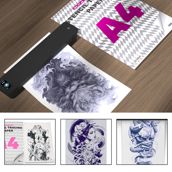 Ozer A4 Stencil Tracing Paper - 100 pack