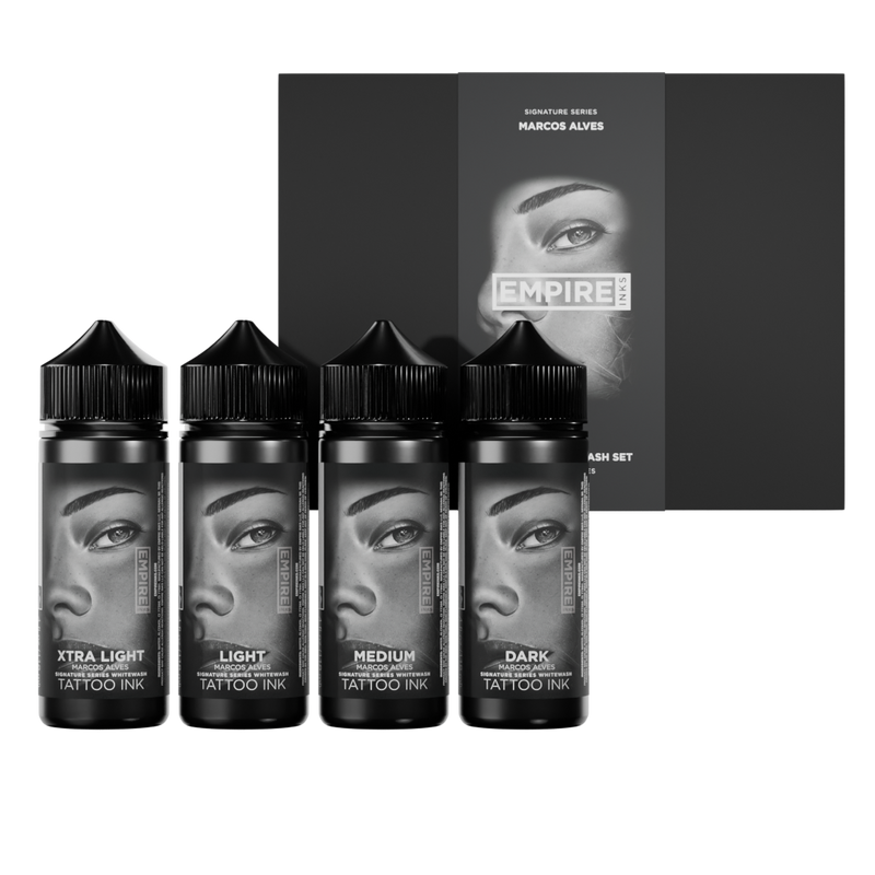 Empire Ink Signature Series Marcos Alves Whitewash Set 120ml (4oz)