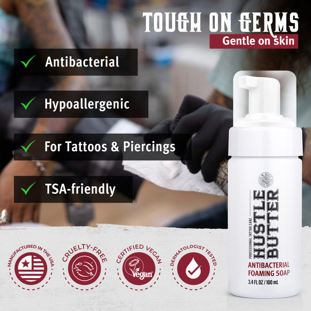 Hustle Butter Foaming Tattoo Soap 100ml & 207ml