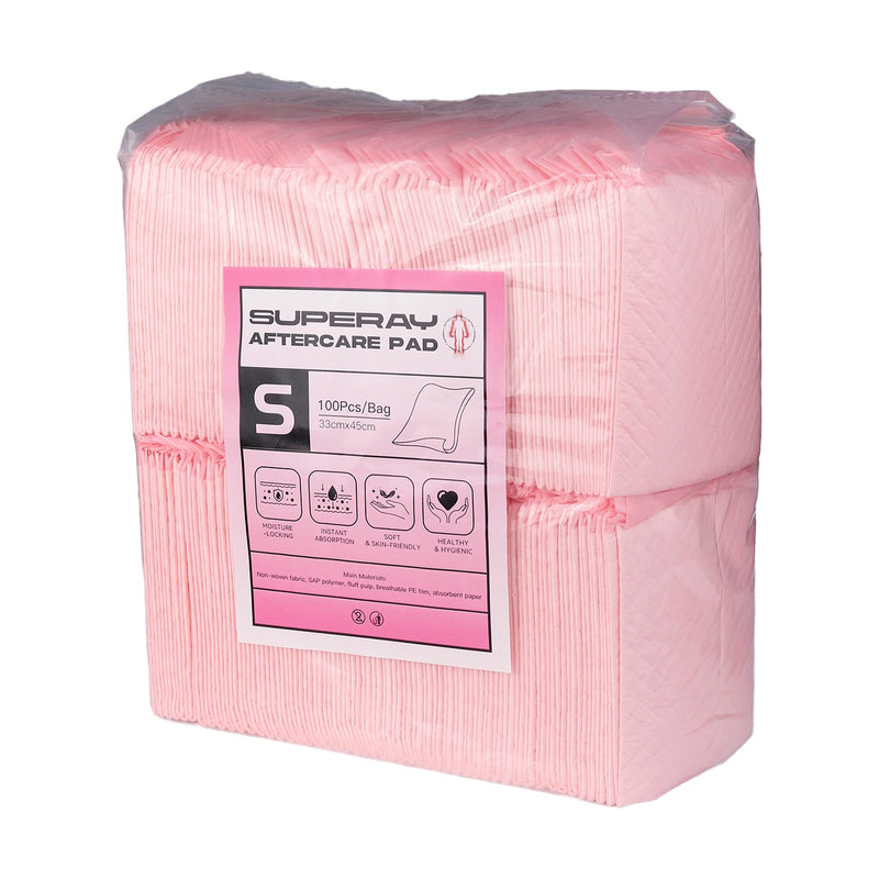 Lap Cloth Hygiene Pads – Pink (33 x 45cm, Pack of 50)