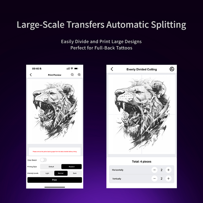 FURY Wireless Tattoo Transfer Stencil Printer