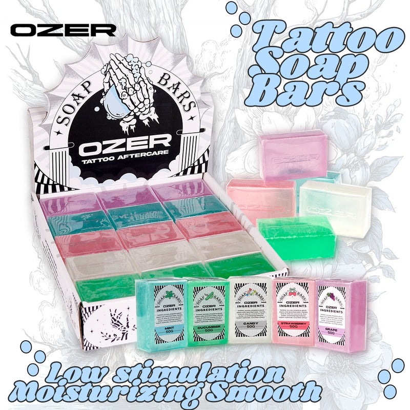 Ozer Tattoo Soap Bar 50g (Various Scents)