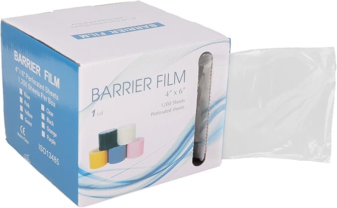 Protective Barrier Film - 4"x6" 1200 Sheets