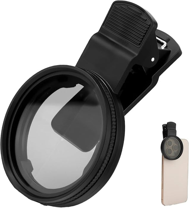 Universal ND Clip-On Focus Lens with CPL Filter