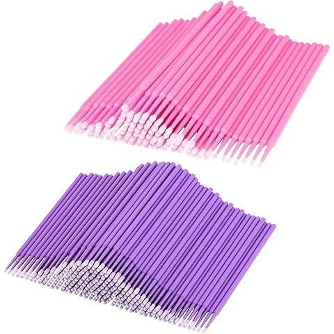 Micro Brushes Disposable Applicator 100pcs (Various Colours)