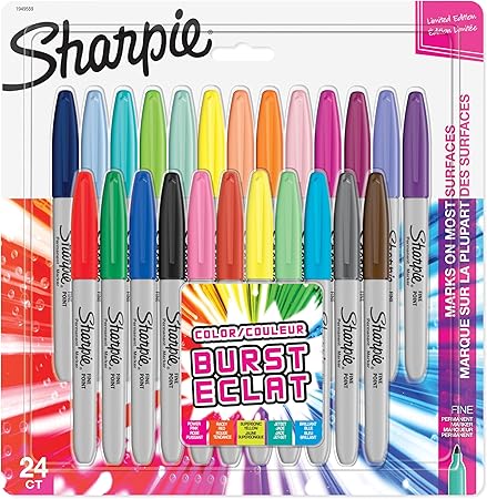 Sharpie Fine Point Markers  - 24 Pack