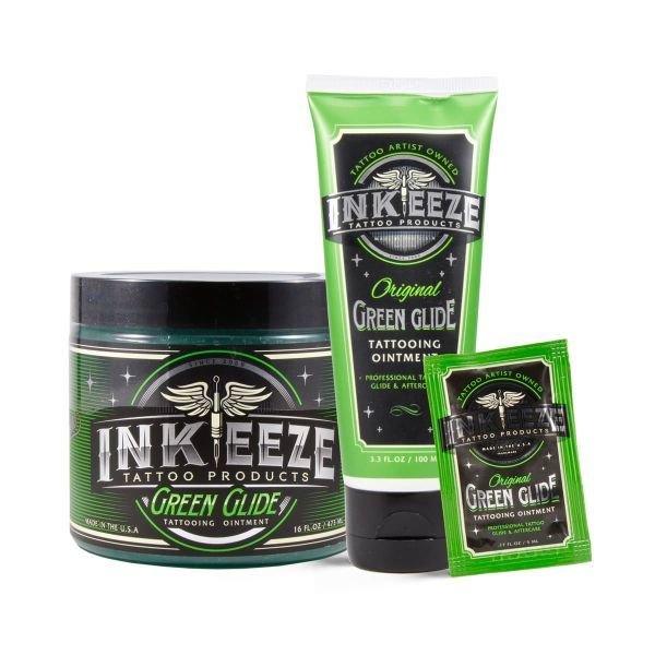 Inkeeze Green Glide Tattoo Ointment (Various Sizes)