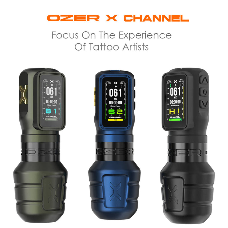 Ozer X Channel Wireless Tattoo Machine