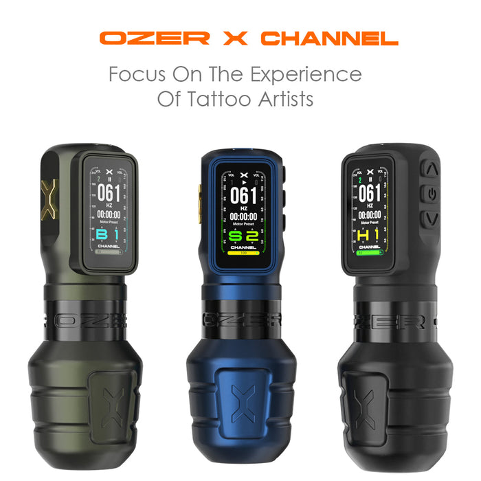 Ozer X Channel Wireless Tattoo Machine