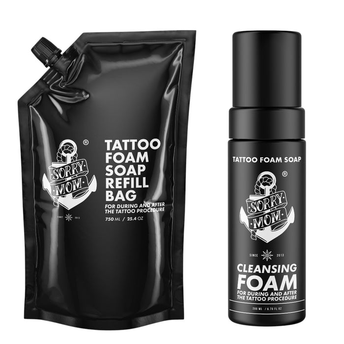 Sorry Mom Tattoo Cleanser Foam Soap (Various Size)