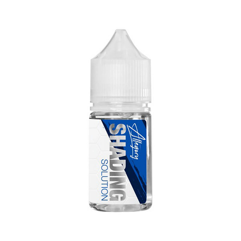 Allegory Ink Shading Solution bottles 30ml 1oz, 60ml 2oz, and 250ml 8.5oz