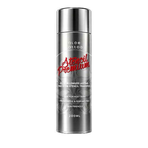 Aloe Tatoo Stencil Premium Airless Gel 80ml & 200ml