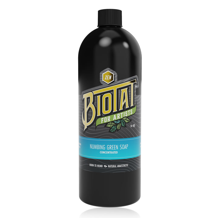 Biotat Numbing Green Soap Concentrate 100ml / 500ml 1000ml – Natural & Zen