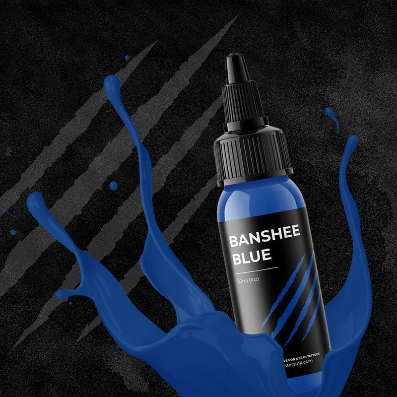 Monsters Ink Banshee Blue Tattoo Ink 30ml (1oz)