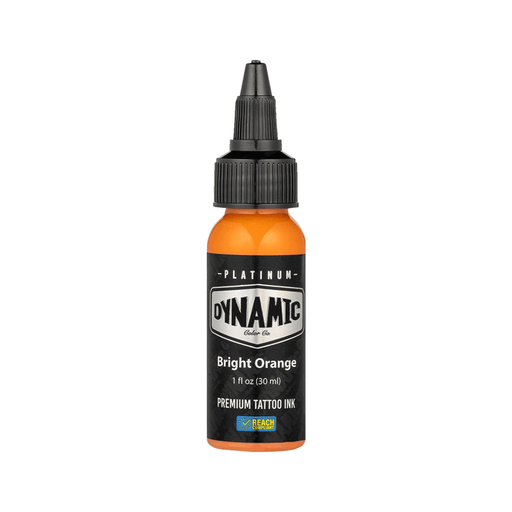 Dynamic Color Platinum Bright Orange Tattoo Ink 30ml (1oz)