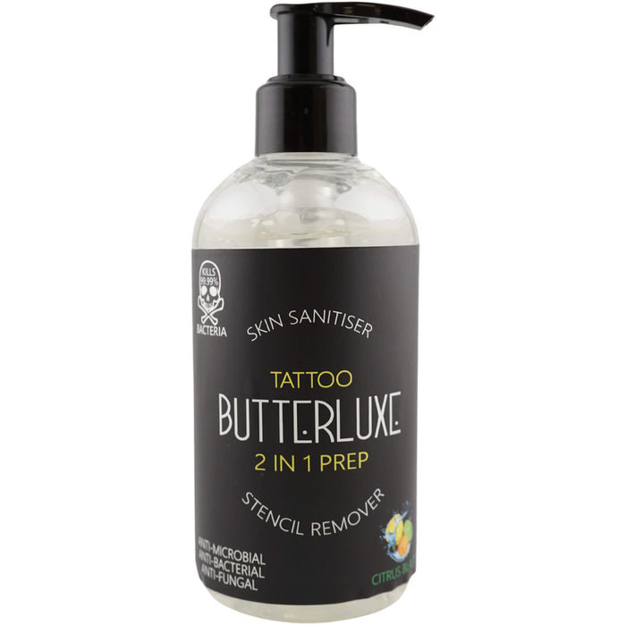Butterluxe 2-In-1 Skin Prep 250ml (Multiple Scents)
