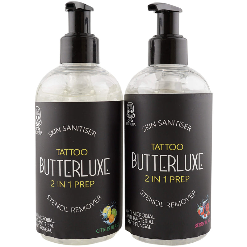 Butterluxe / Kanzo 2-In-1 Skin Prep Stencil Remover 250ml (Multiple Scents)