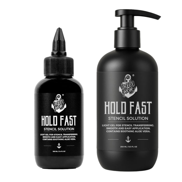 Sorry Mom Hold Fast Stencil Solution (Various Sizes)