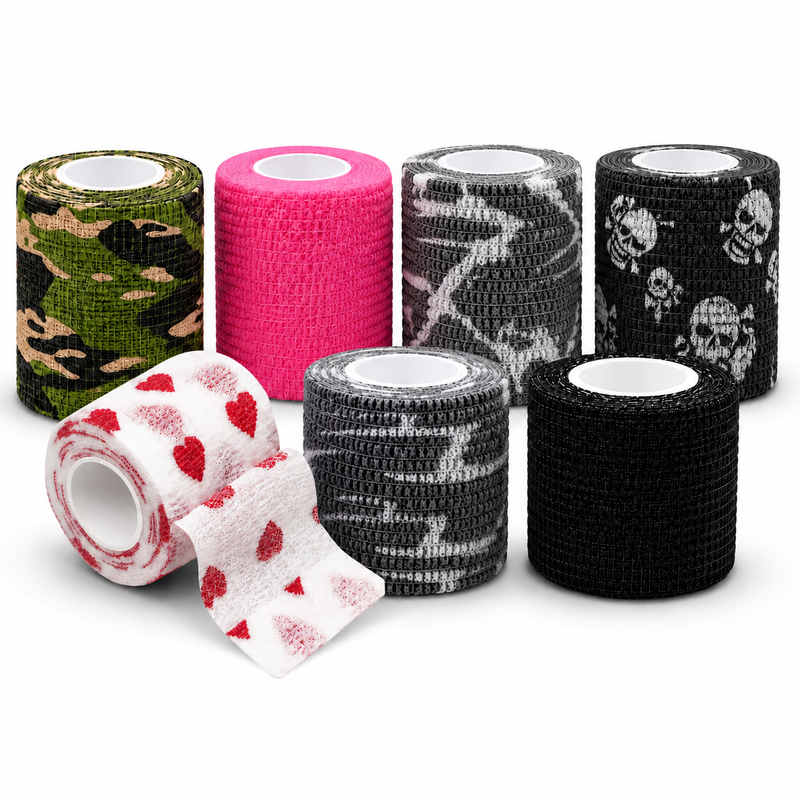 Monsters Ink Grip Tape / Wrap 5cm x 4.5m (Various Colours & Sizes)