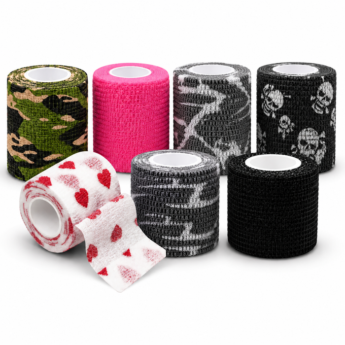 Monsters Ink Grip Wrap / Tape 5cm x 4.5m (Various Colours & Sizes)