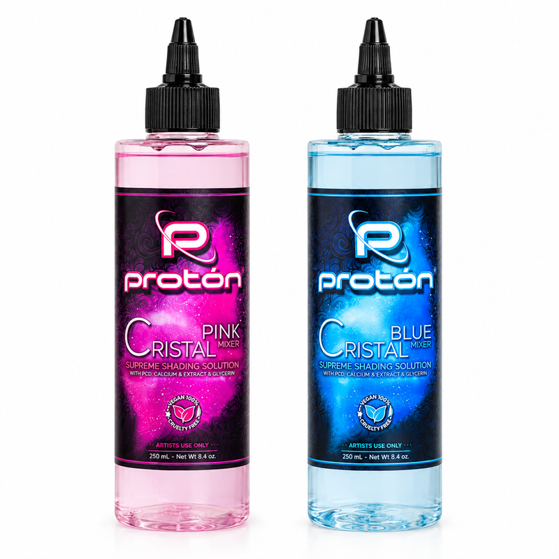 Proton Cristal Shading Solution Mixer 250ml (Blue / Pink)