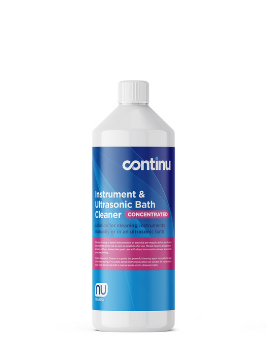 Continu Instrument Cleaner 1 Litre concentrate yellow label professional pre-cleaning solution