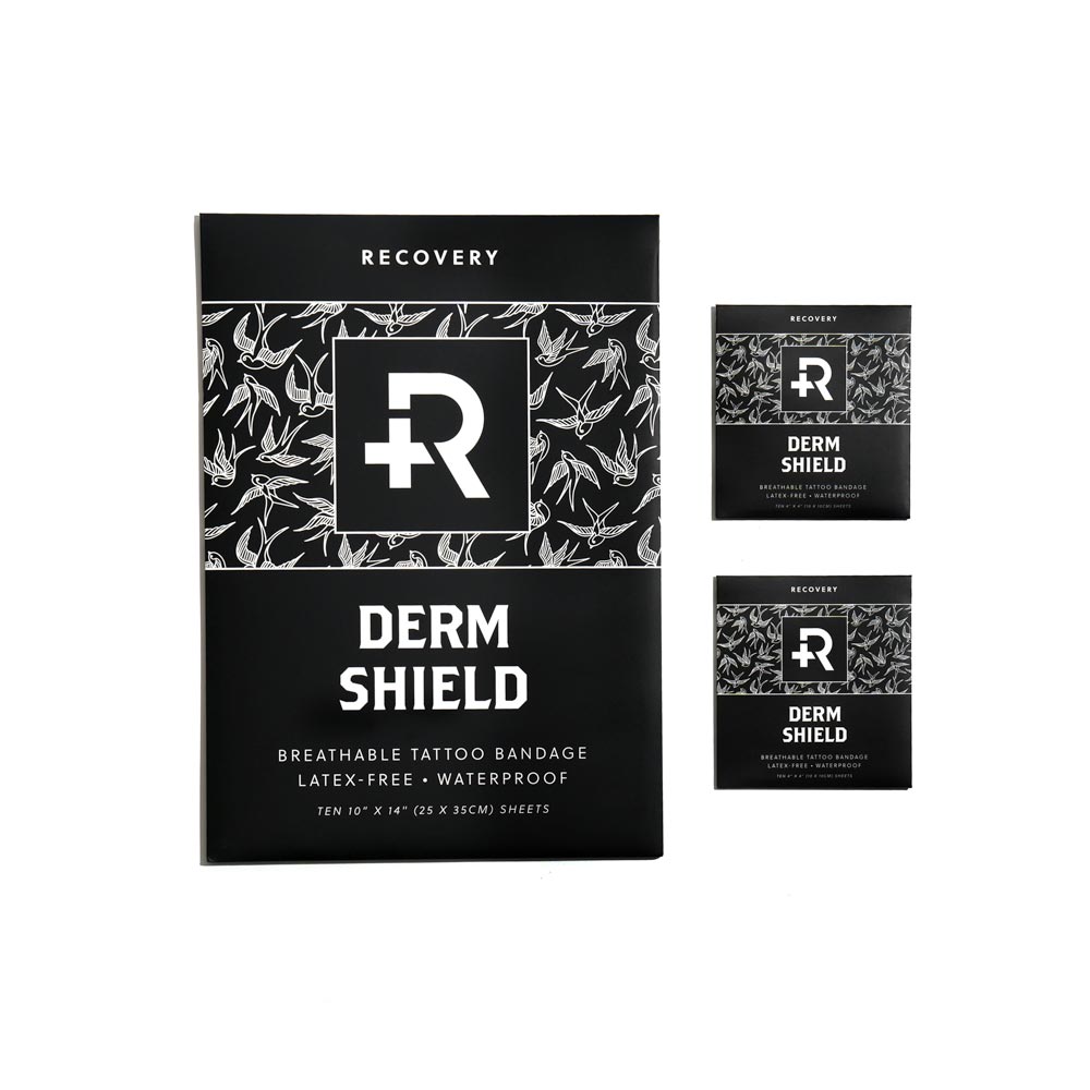 Recovery Derm Shield Bandage Sheet (Various Sizes) — Monsters Ink