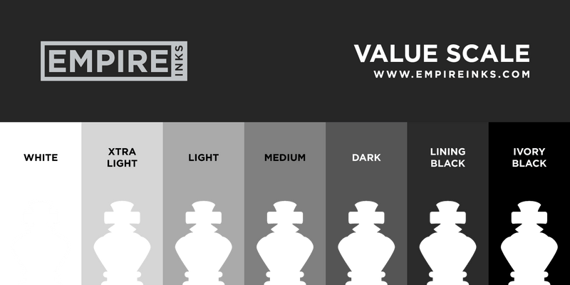 Empire Ink Whitewash Series Light (Multiple Sizes)