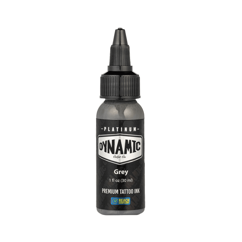 Dynamic Color Platinum Grey Tattoo Ink 30ml (1oz)