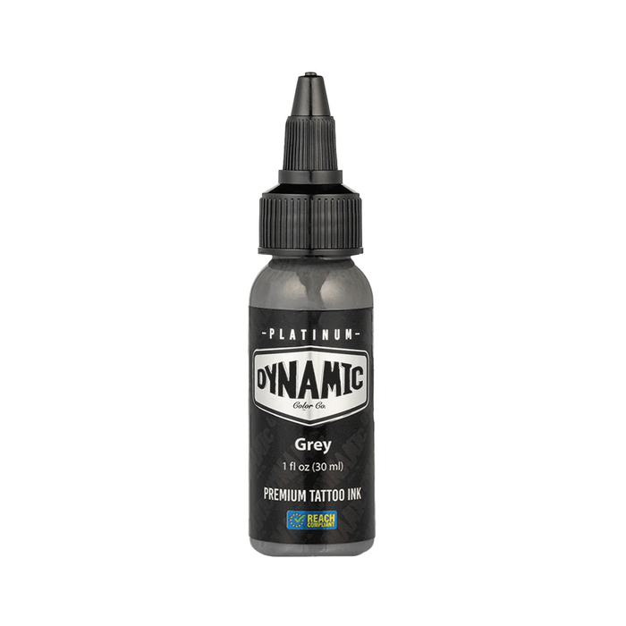 Dynamic Color Platinum Grey Tattoo Ink 30ml (1oz)
