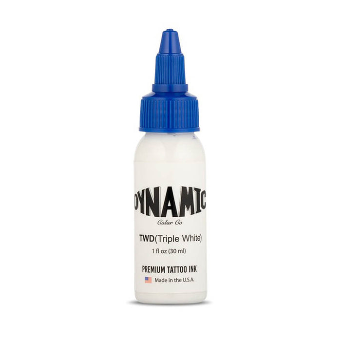 Dynamic Color TWD Triple White Tattoo Ink (Various Sizes)