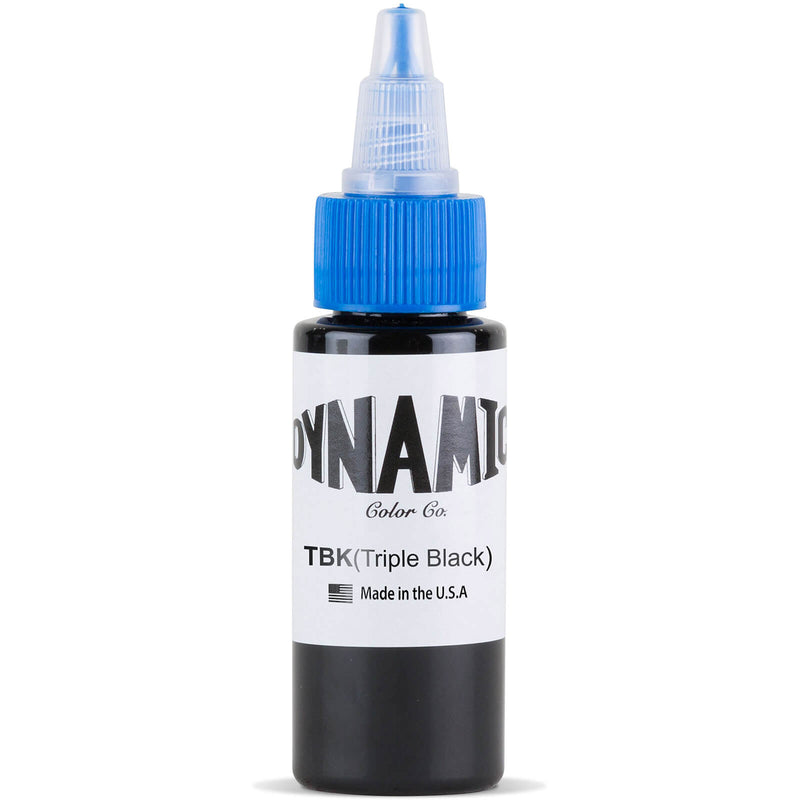 Dynamic Triple Black Tattoo Ink (TBK)