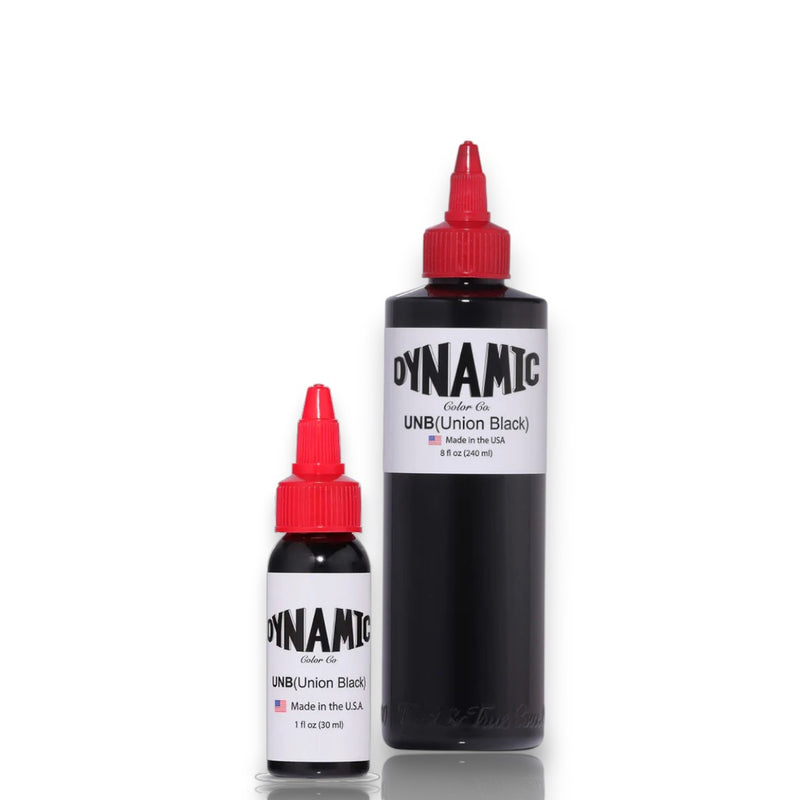 Dynamic Color Union Black Tattoo Ink (Various Sizes)
