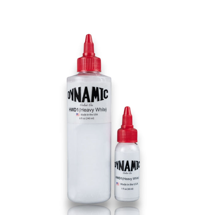 Dynamic Color Heavy White Tattoo Ink (Non-Mixing) (Various Sizes)