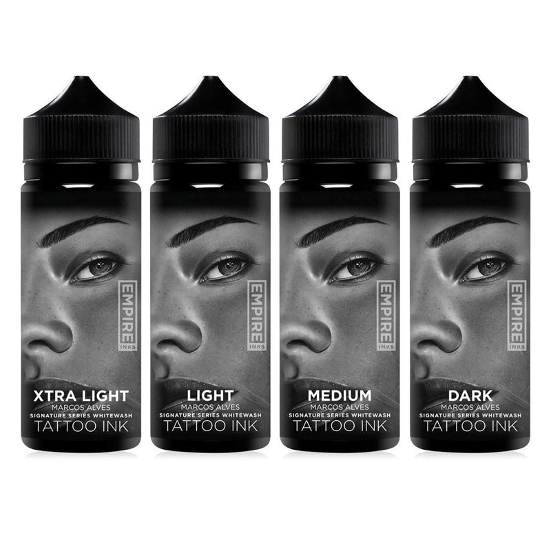 Empire Ink Signature Series Marcos Alves Whitewash Set 120ml (4oz)