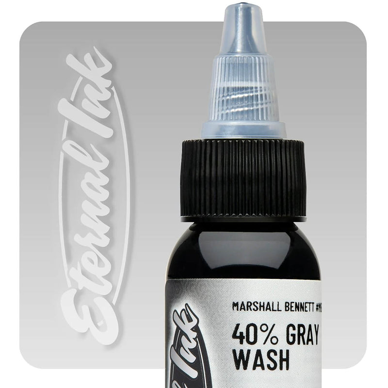 Eternal Ink Marshall Bennett Gray Wash 40% Tattoo ink 30ml (1oz)