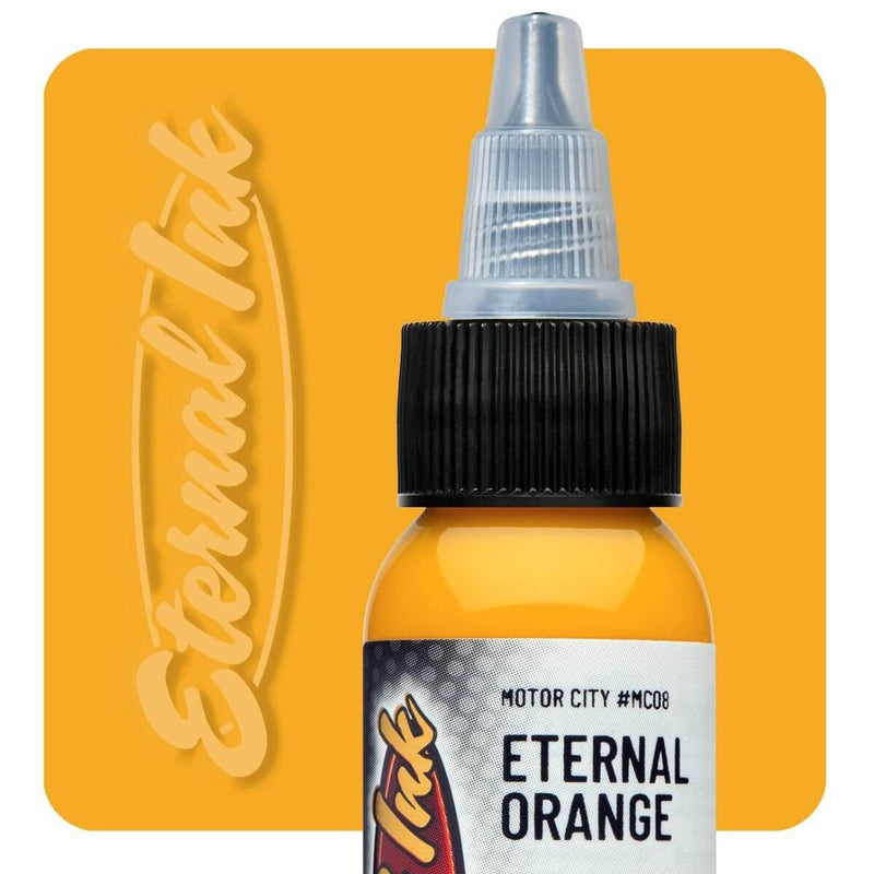 Eternal Ink Motor City Eternal Orange Tattoo Ink 30ml (1oz)