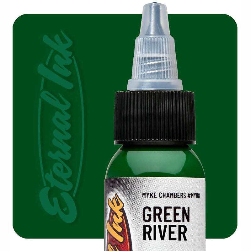 Eternal Ink Myke Chambers Green River Tattoo Ink 30ml (1oz)