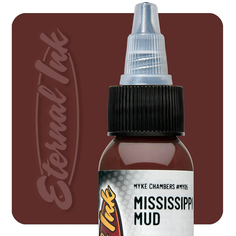 Eternal Ink Myke Chambers Mississippi Mud Tattoo Ink 30ml (1oz)